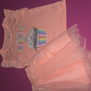 Girls Adorable 4t BIRTHDAY outfit